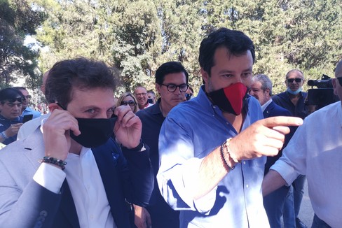 Matteo Salvini a Corato