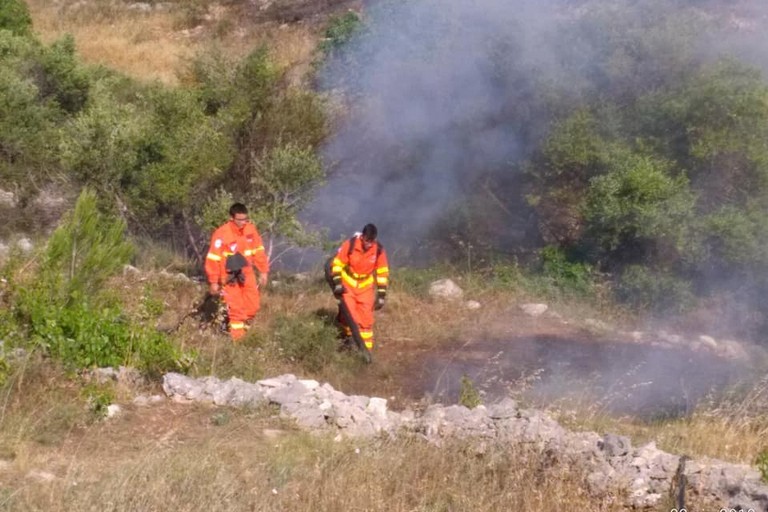 Incendio Monte Ripanno