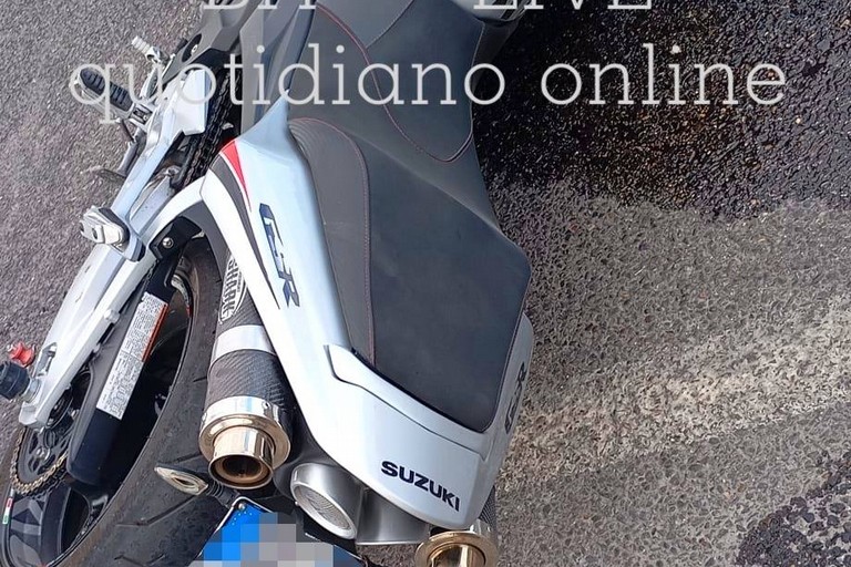 L'incidente stradale avvenuto sulla strada provinciale 231