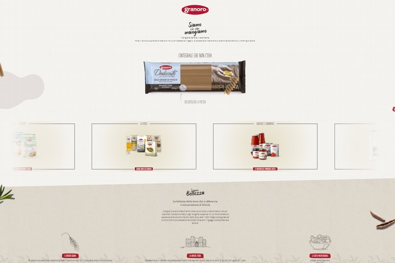 Nuovo sito Granoro