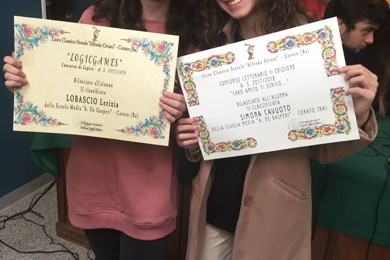 studentesse premiate