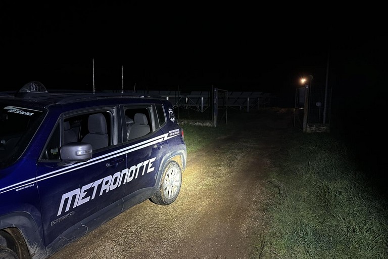 L'intervento della Metronotte