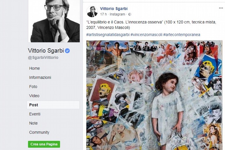 Post Vittorio Sgarbi