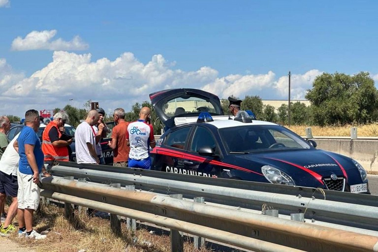 I rilievi dei Carabinieri