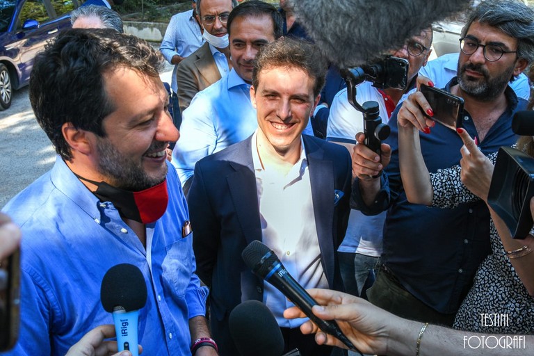 Salvini e Luigi Menduni