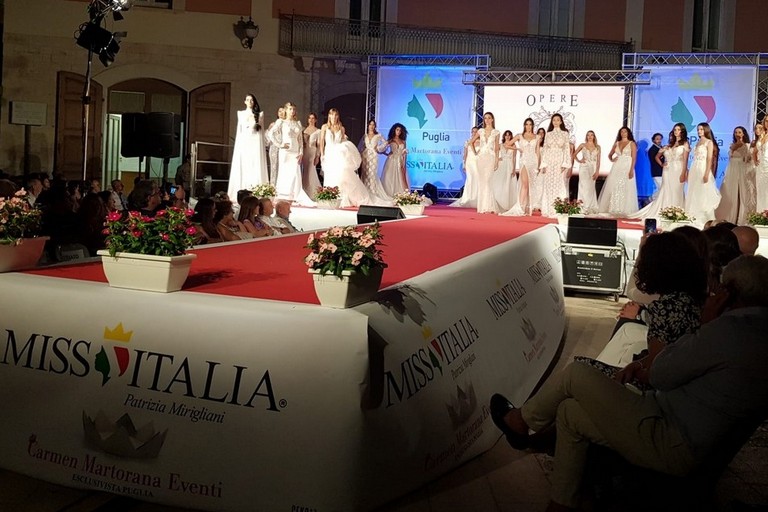 Selezione di Miss Italia a Corato. <span>Foto Mario Sculco</span>