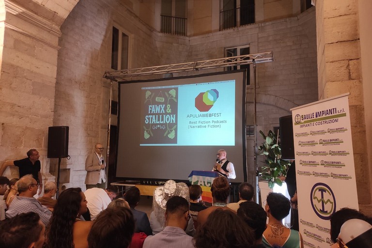 Premiazione Apulia Web Fest. <span>Foto Anna Lops</span>