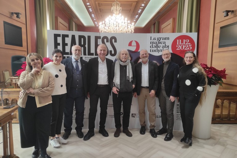 Conferenza Enrico Rava. <span>Foto Anna Lops</span>