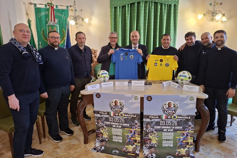 A Corato la partita benefica