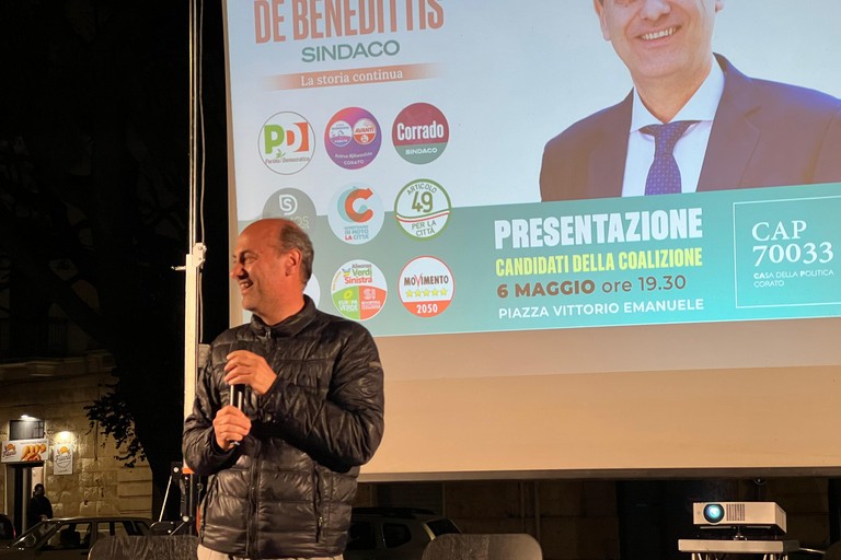 Presentazione liste De Benedittis. <span>Foto Anna Lops</span>