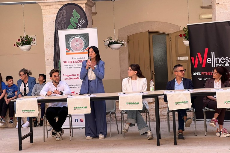I primi passi in sicurezza. <span>Foto Anna Lops</span>