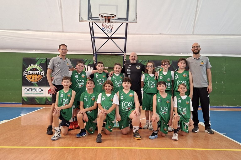 Il Minibasket Corato partecipa al “Torneo internazionale minibasket” in piazza