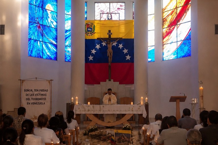 A Corato una messa in memoria delle vittime dei due terremoti in Venezuela