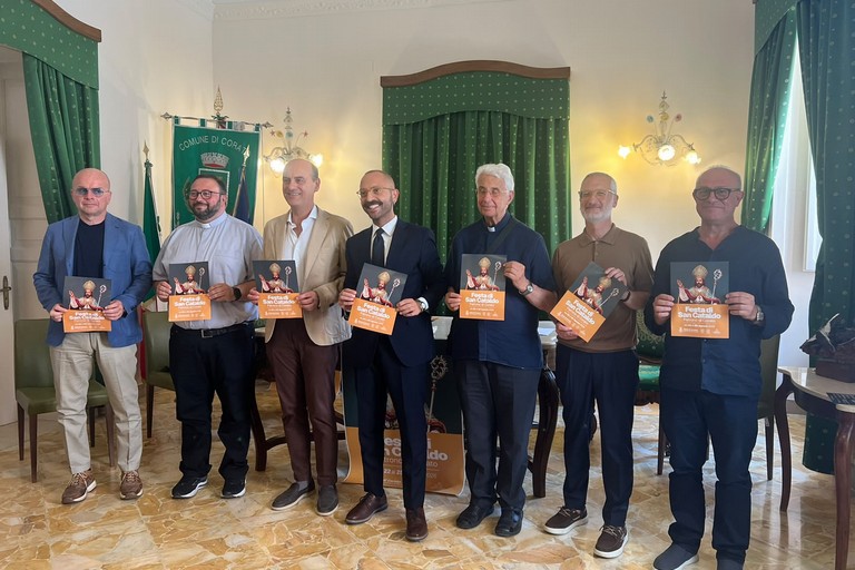 Conferenza Festa Patronale. <span>Foto Anna Lops</span>