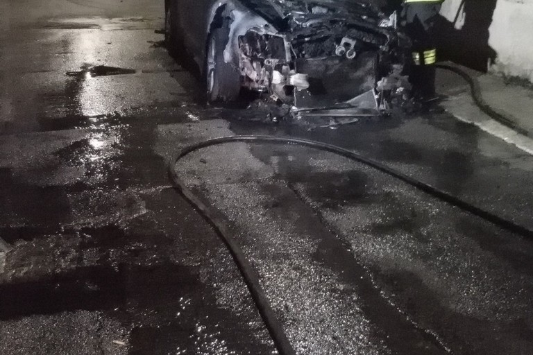 incendio auto